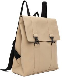 RAINS Unisex MSN Mini Backpack 13300 Sand Waterproof Mini Pack New